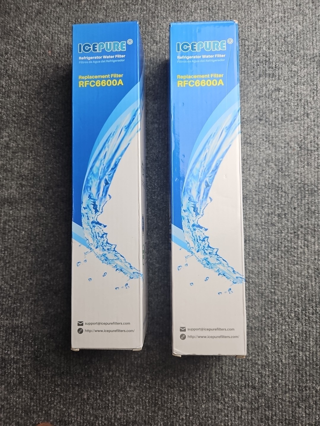 IcePure(Set Of 2)RFC6600A Replacement Water Filter for 4396841/EDR3RXD1 NEW(CB) gallery