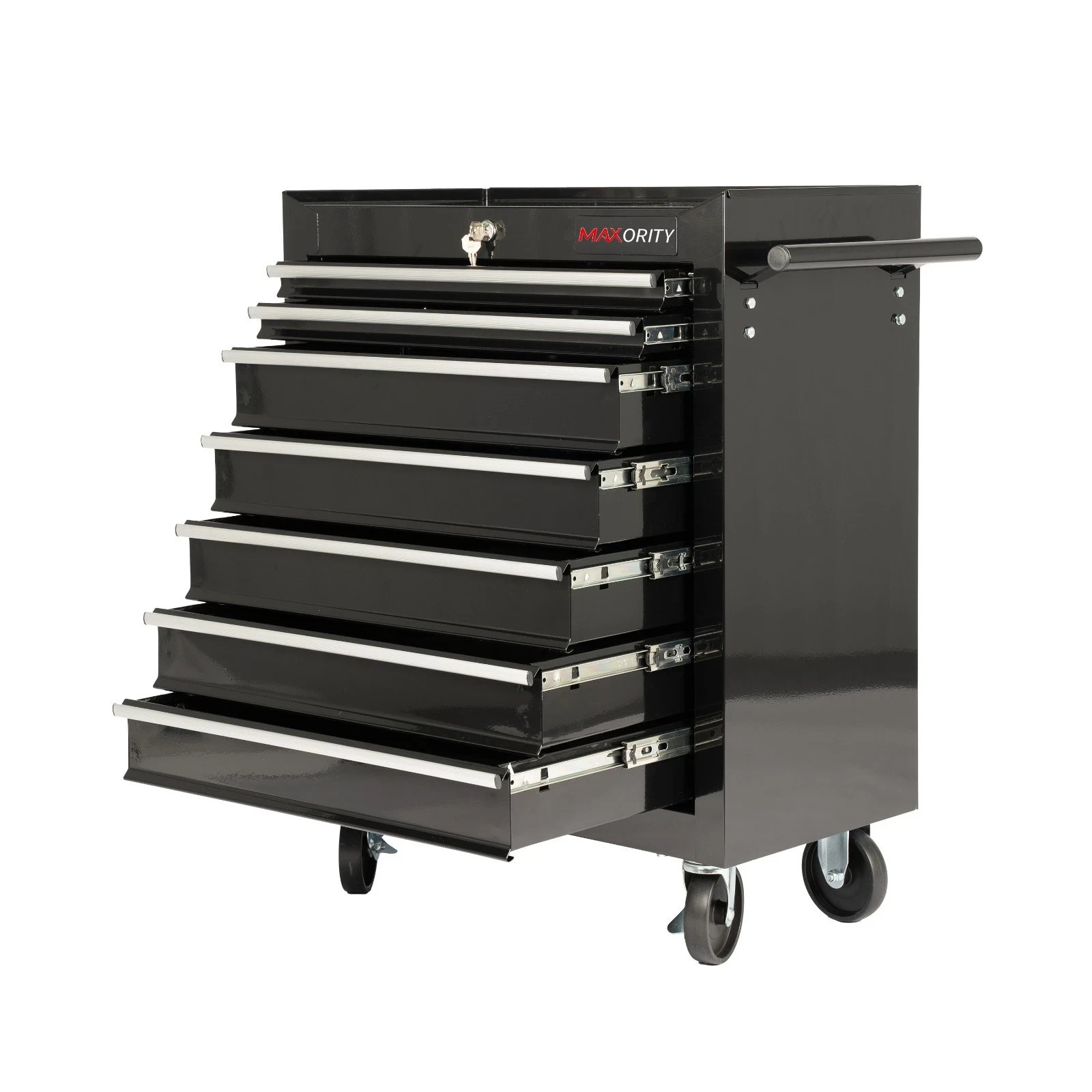 7-Drawer Rolling Tool Cart with Locking Mechanism & Wheels Mobile Tool Cabinet gallery