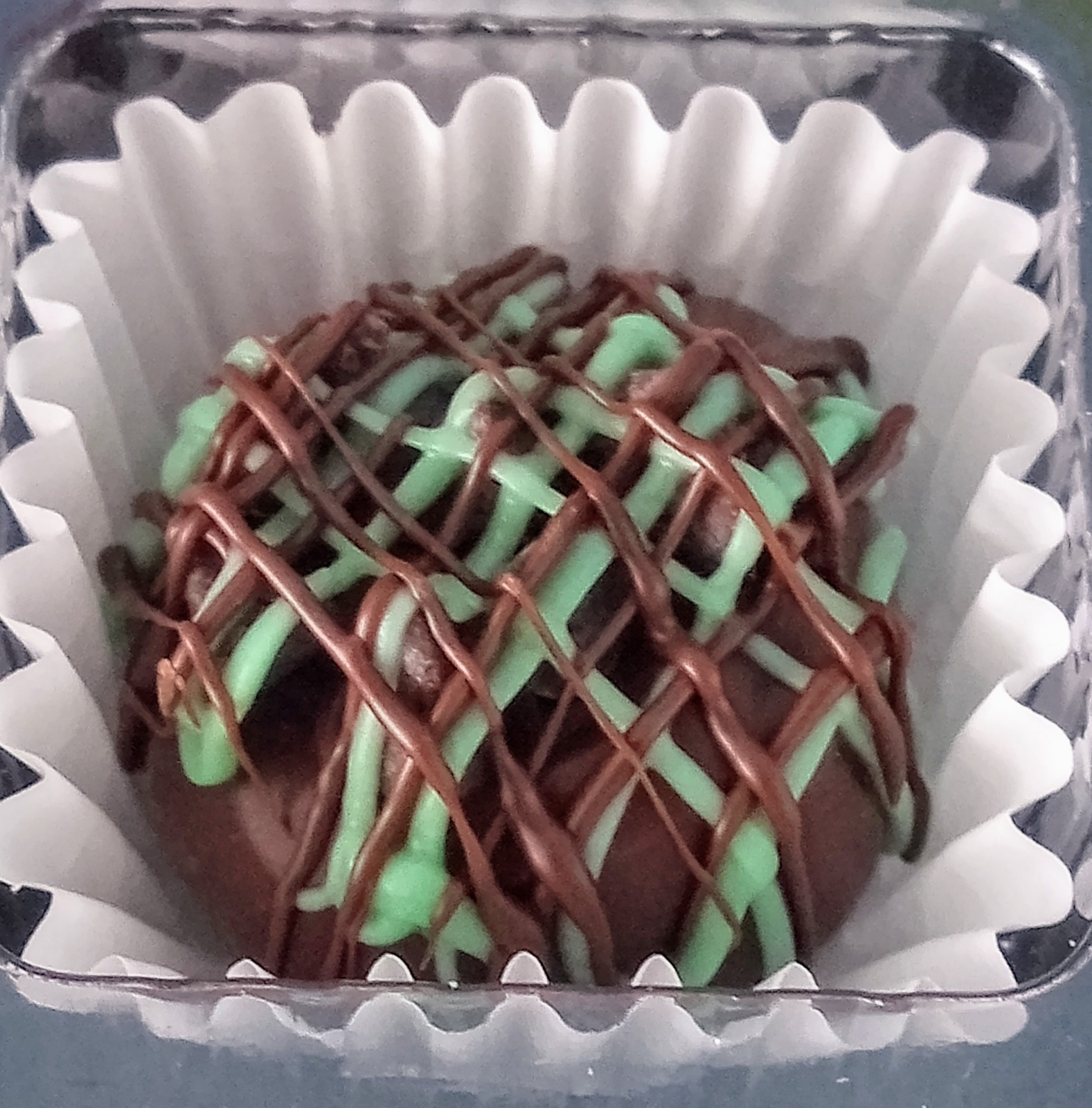 Mint Chocolate Chip Truffles!! St. Patrick's Day! 1 Dozen Gift Box!! gallery