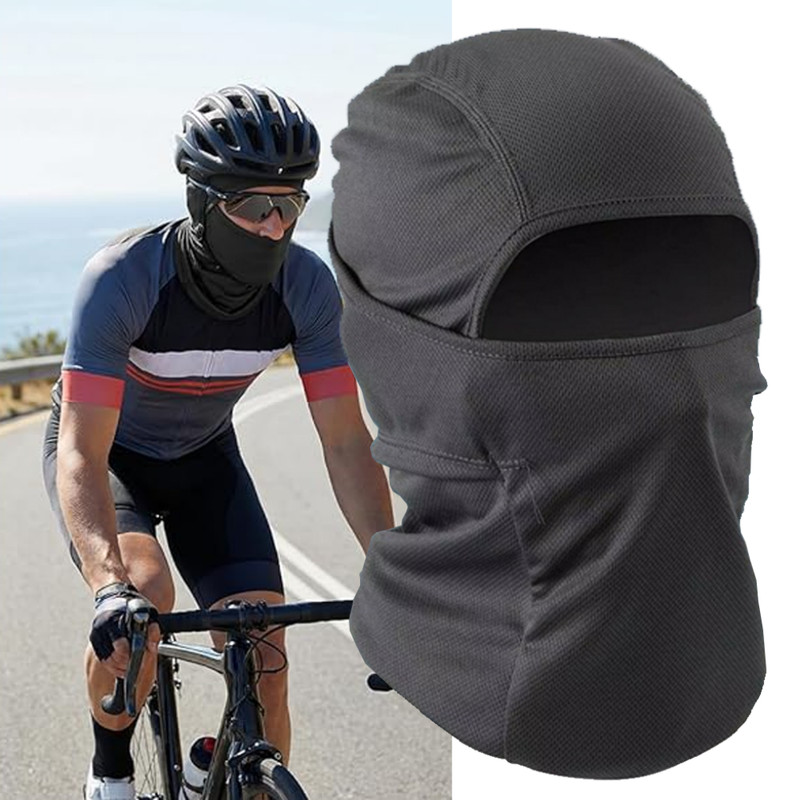 2 PCS Balaclava Face Mask Thin UV Protection Ski Sun Hood Tactical Masks-=+-* gallery