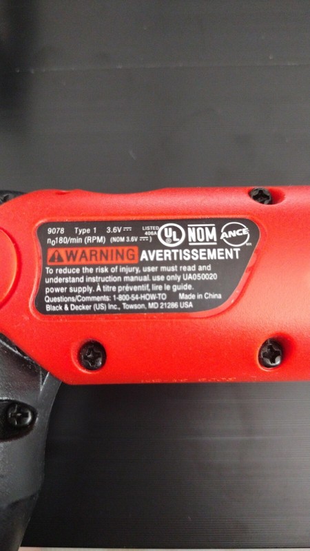 Battery for Black & Decker 9078 type 1 2 3 DC 3.6V Replace Pack 387051-00 PD360 gallery