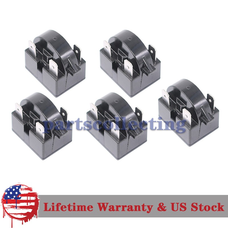 5* Start Relays 4.7Ohm 3Pin QP2-4.7 Fit PTC Frgidaire Maytag Haier Igloo Vissani gallery