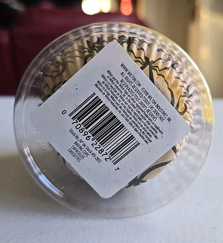 Wilton Modern Solid & Print Design Baking Cups - Black White Gold - 150 Pieces gallery