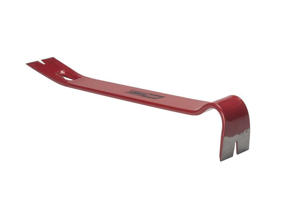 15" Flat Pry Bar Drop Forged Steel Prybar Polished Beveled Ends Pull Nails Pry gallery
