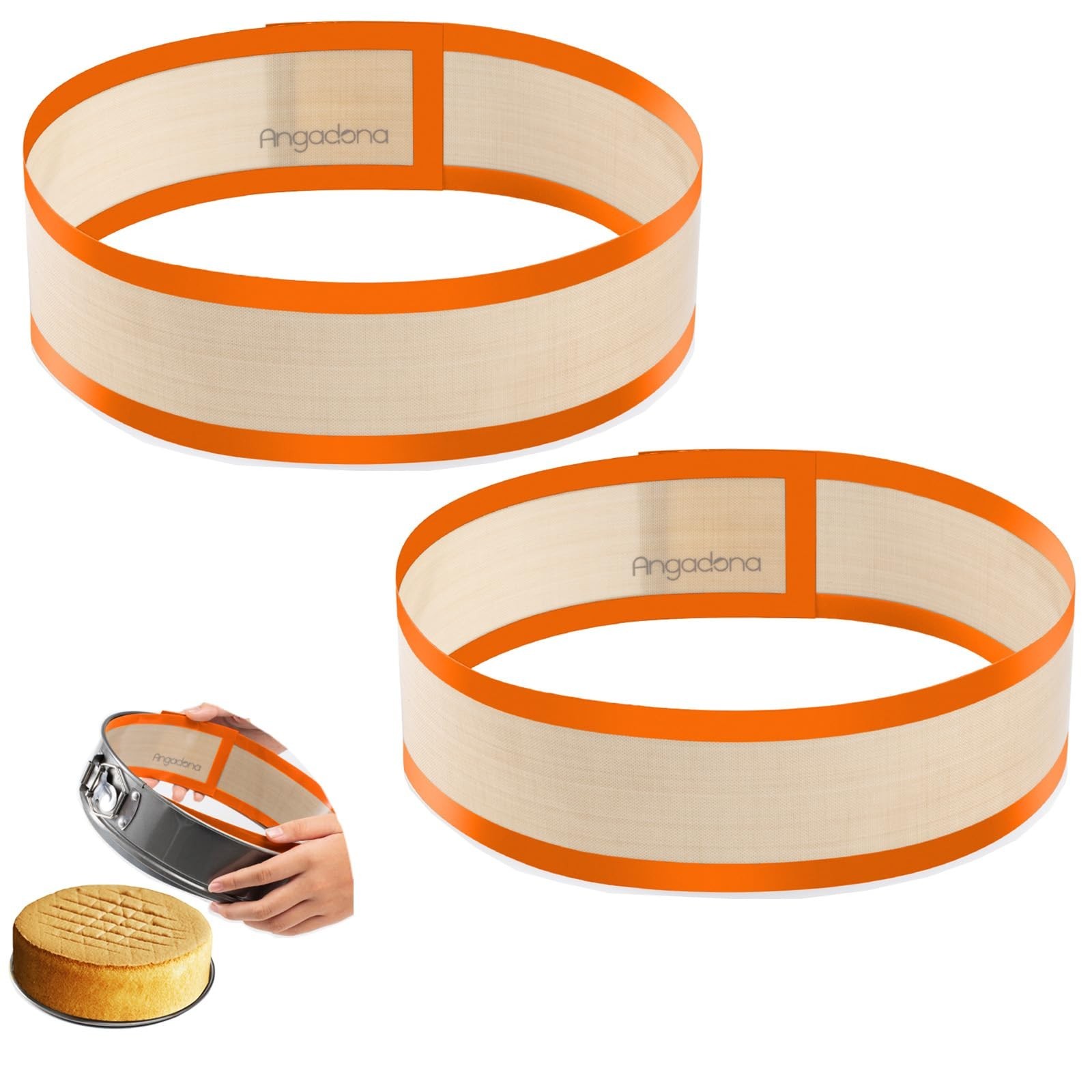 Silicone Baking Mat for Springform Pan,Prevent cake from Sticking to Side,Eas... gallery