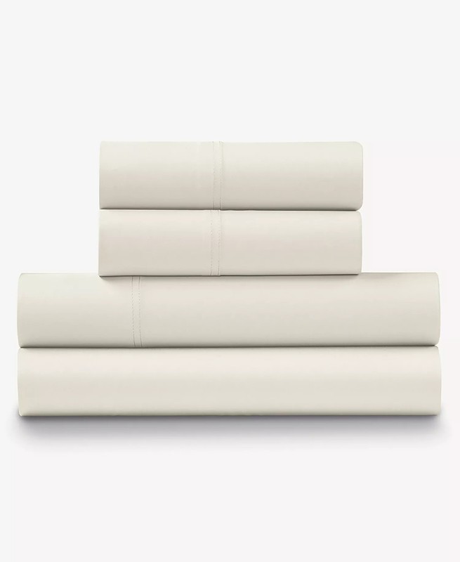 Ella Jayne 1200 Thread Count 100% Cotton Sateen 4-Pc. King Sheet Set Ivory gallery