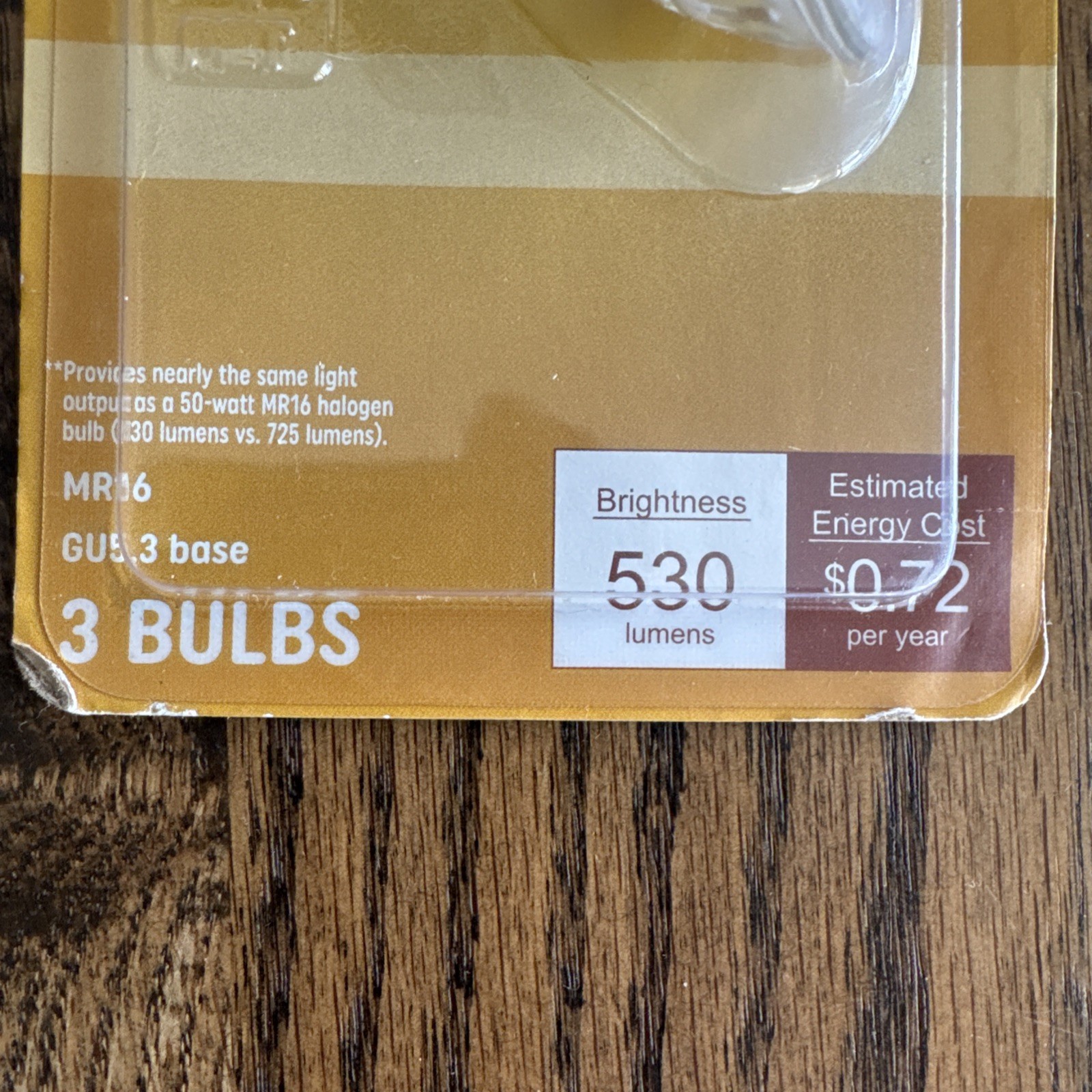 GE Floodlight Relax LED Bulbs 3 Pack 50w/6w Neutral Warm White Light MR16 GU5.3 gallery