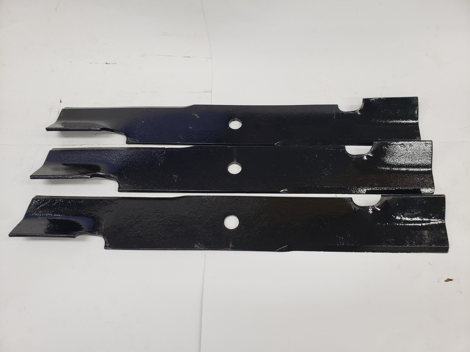 Qty-3 18" Unbranded 038-3000-00 Notched Air-Lift Blade 36", 50", 52" & 54" Cuts gallery