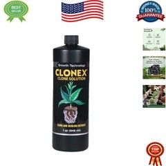 Fast-Acting Nutrient Formula: 1 Quart Clone Solution for Strong Seedling Growth