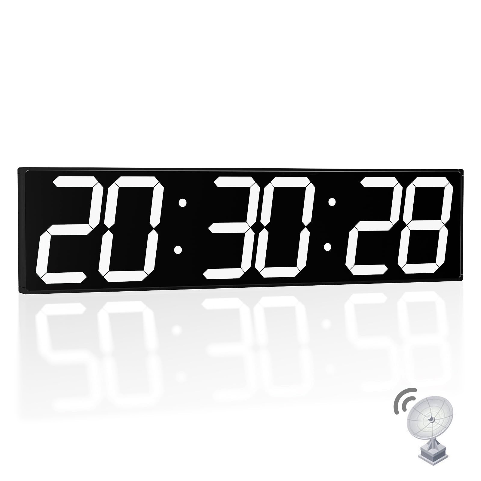 28.4'Large Digital Wall Clock,Automic Digital Clock with Alarm,Clendar and Te... gallery