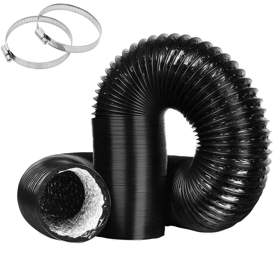 8 Inch 16 FT Dryer Vent Hose Flexible Aluminum Ducting Dryer Vent Exhaust gallery