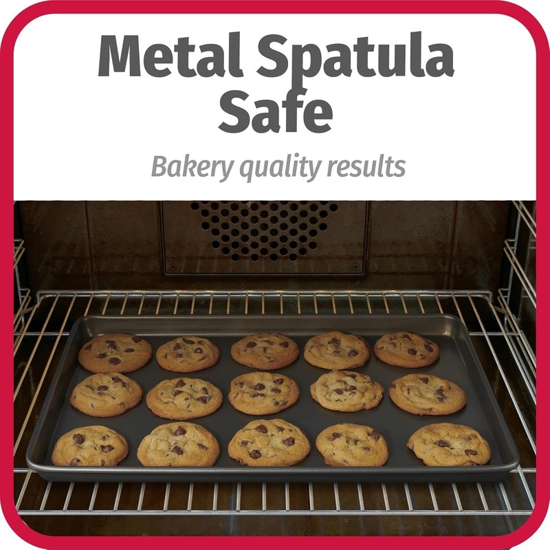Everyday Nonstick Baking Set, 3 Pack Includes Small (13×9) Medium (15×1) and ... gallery