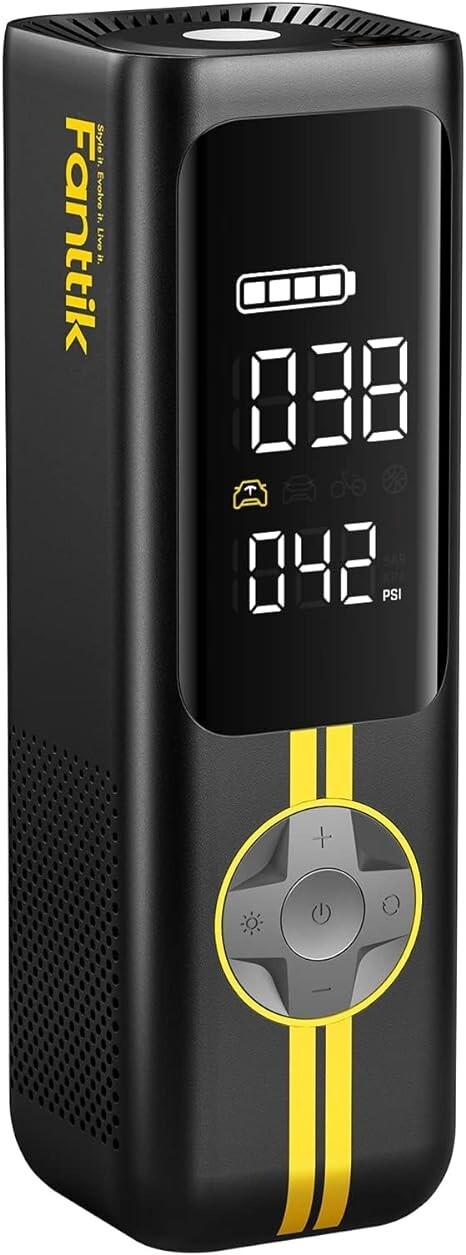 Fanttik X8 APEX EV Tire Inflator Portable Air Pump, 2X Faster Inflation, 150PSI gallery