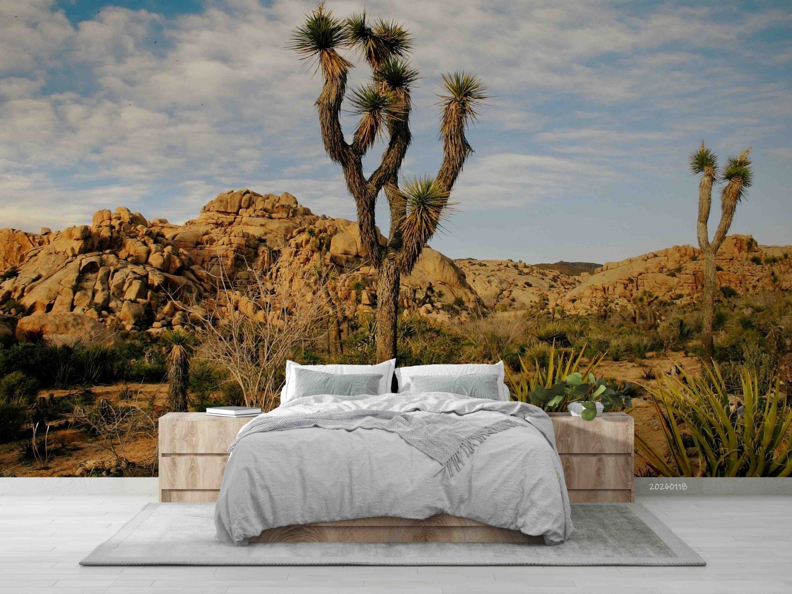 3D Tropical Plants Rocks Landscape Wallpaper Wall Murals Removable Wallpaper gallery