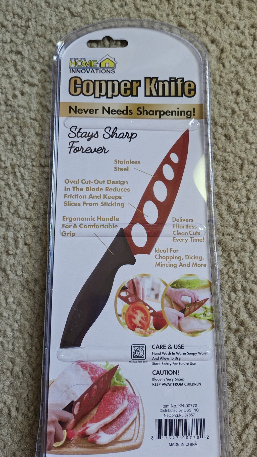 Home Innovations Cooper Knife Kitchen Stays Sharp Forever gallery