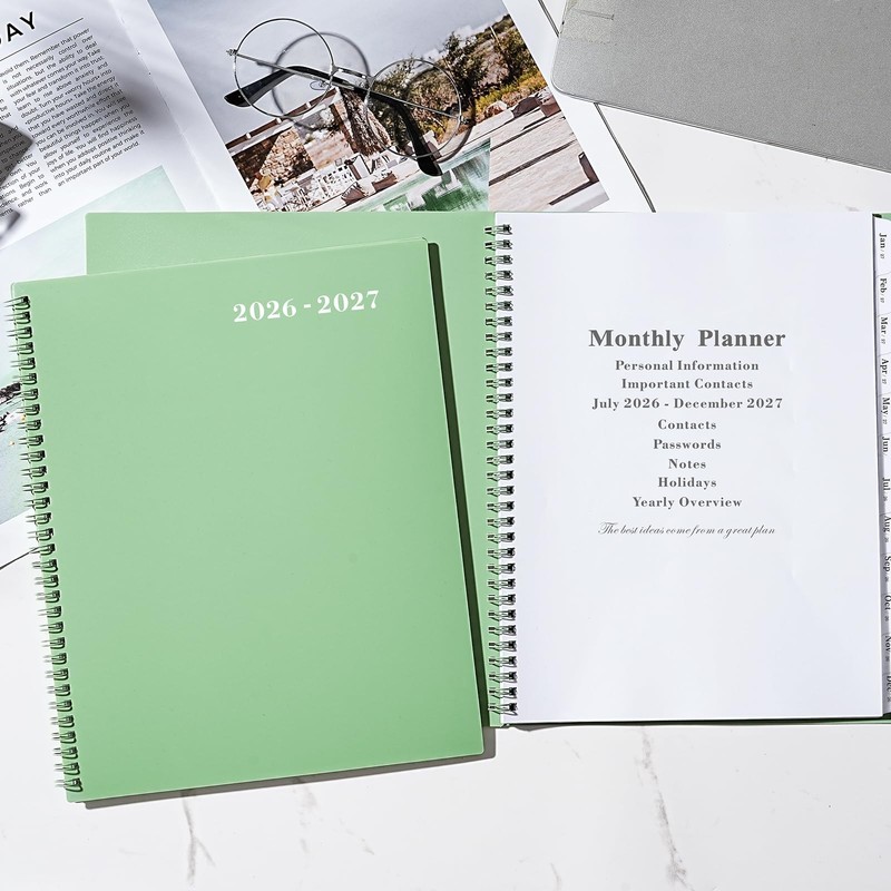 2026-2027 Monthly Planner - Planner/Calendar 2026-2027, JUL 2026 - DEC 2027, ... gallery