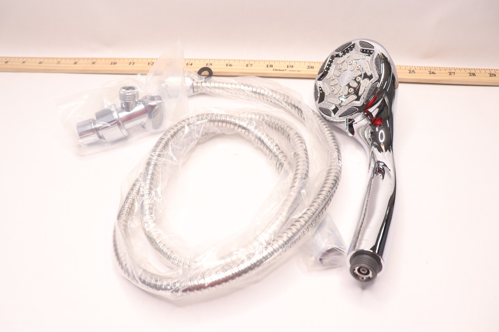 Glacier Bay Wall Mount Handheld Shower Head Chrome 6-Spray 4" 1005 411 931 gallery