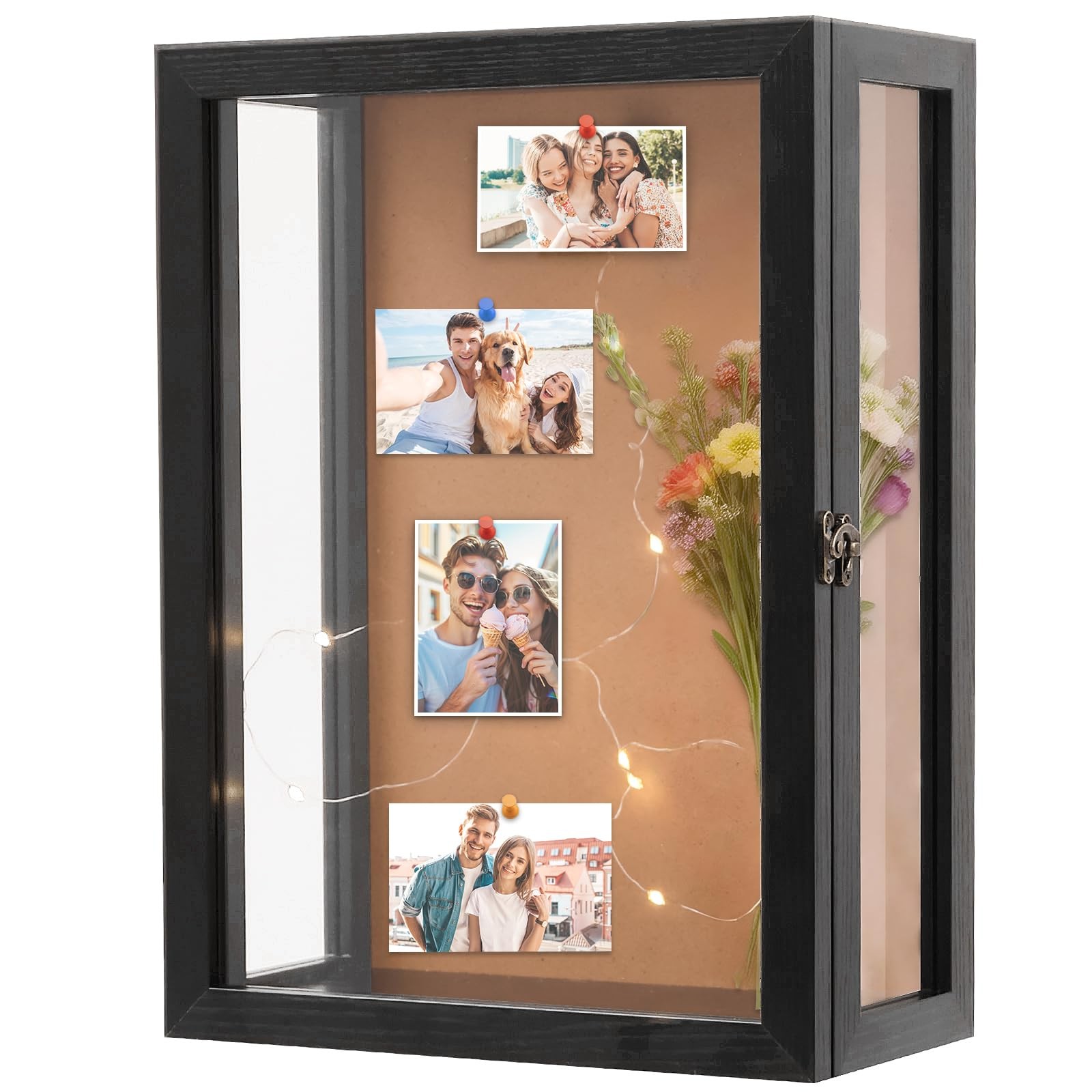 Acrylic 11x15 Inch Deep Shadow Frame Wall Mounted,Depth 5 Inch Display Case,T... gallery