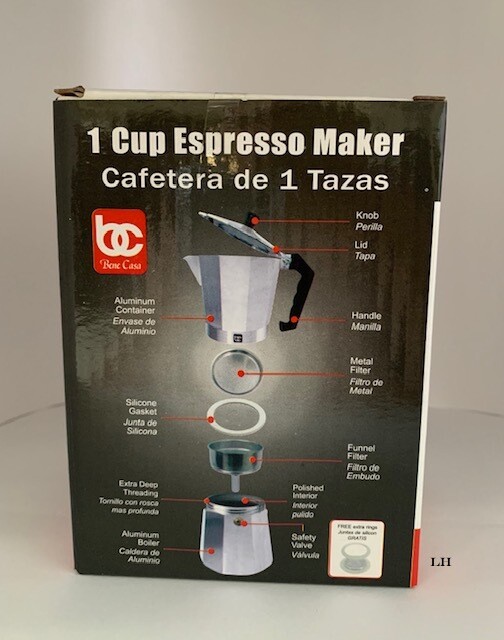 Bene Casa 1 Cup Espresso Maker- Cafetera de 1 Taza gallery