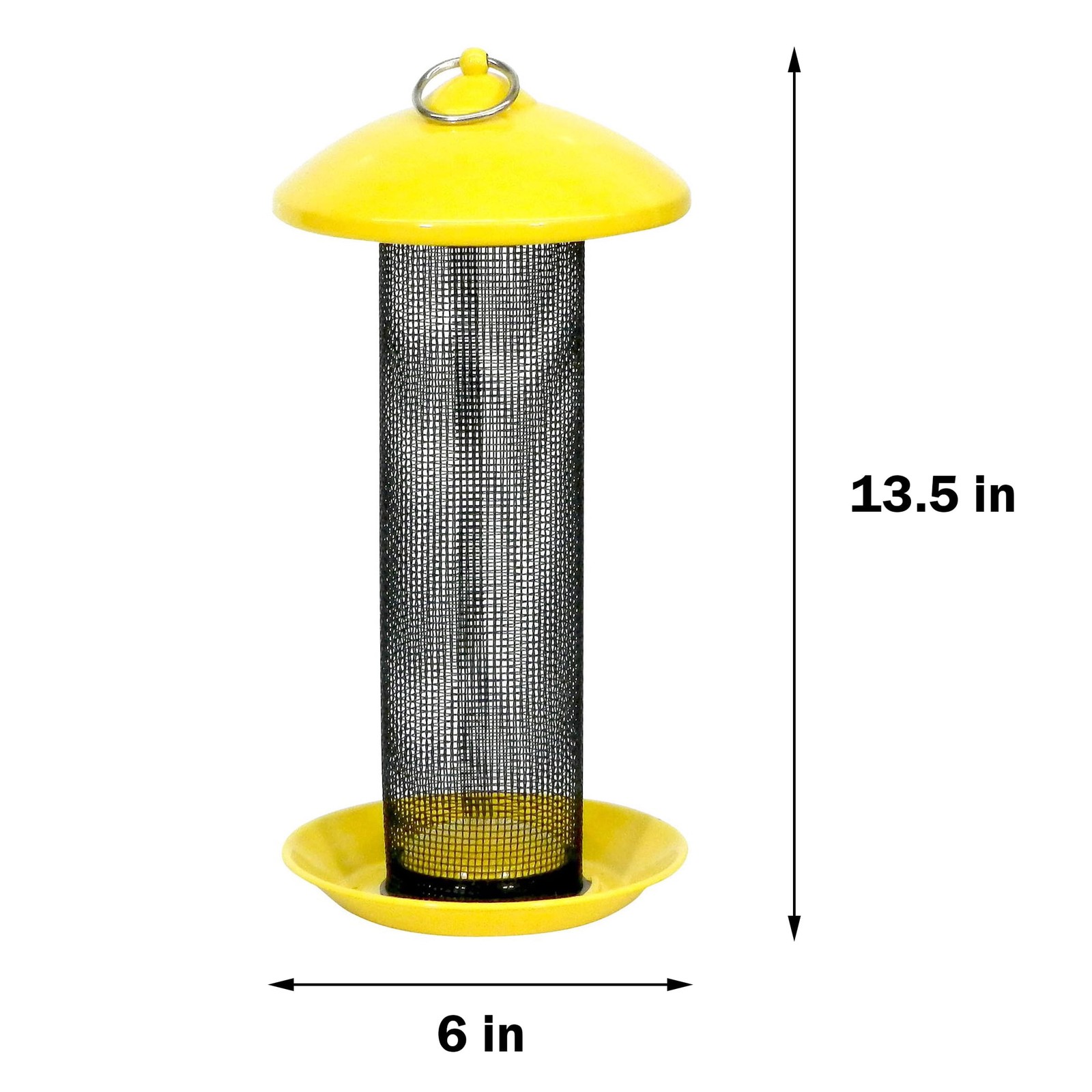 Finch Feeder, Metal ScreenThistle Seed, Yellow gallery