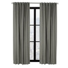 Galati Charcoal Polyester 52 In. W X 95 In. L Dual Header Indoor Room Darkening gallery