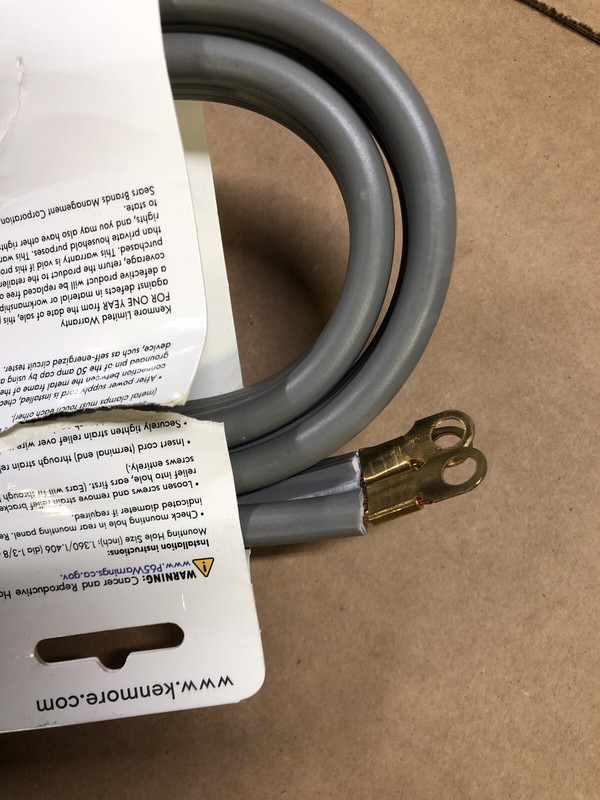 Kenmore # 22 49695 Electrical Range Cord : 5 Foot, 3 Wire, 50 Amp., 250 Volts gallery