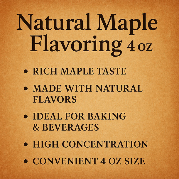 LD Carlson Natural Maple Flavoring 4 oz gallery