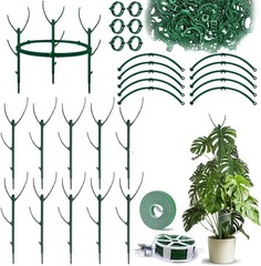 20-Pack Stackable Monstera Plant Support Stakes for Climbing Plants Stem Support