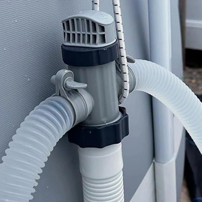 Pool Pump Plunger Valved Set Adjustable Hose Adapter For 26301T 26323CA 26331CA gallery