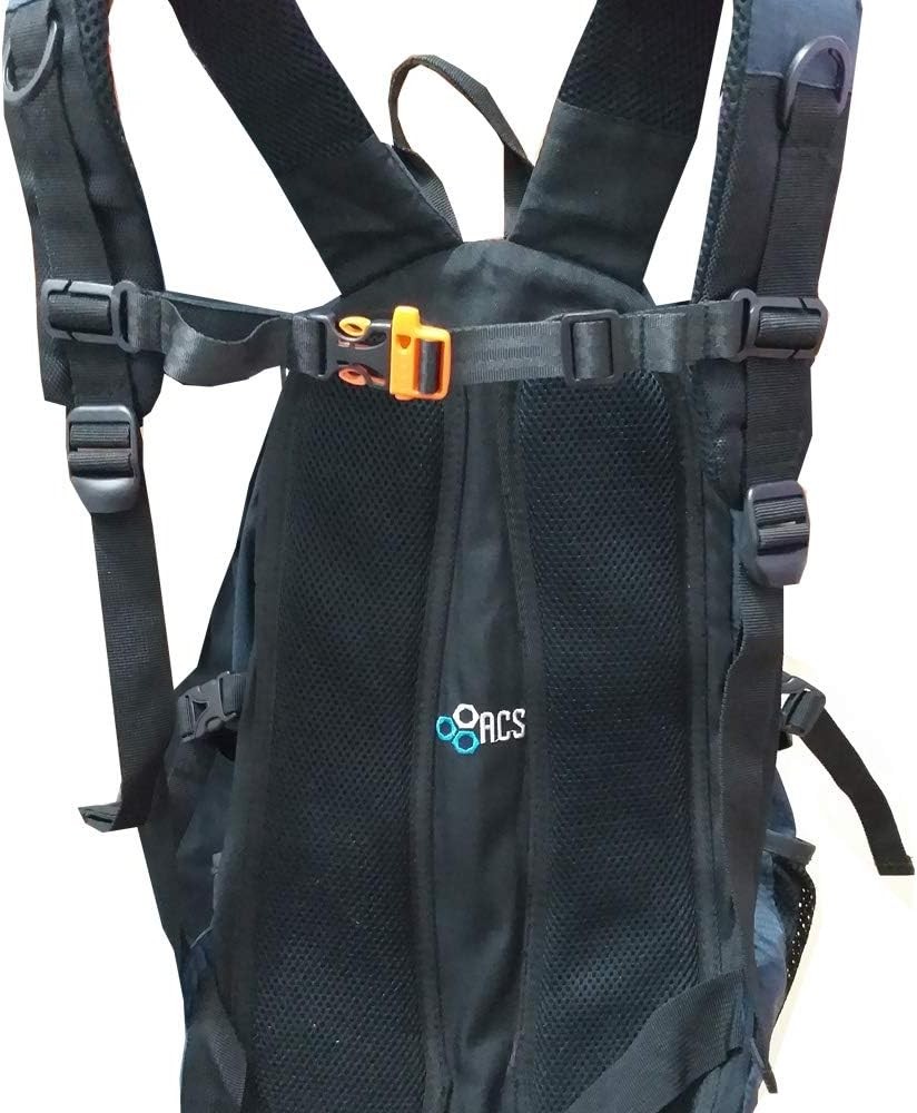 2 Pack Backpack Chest Strap- Nylon -Suitable for Webbing on The up...  4