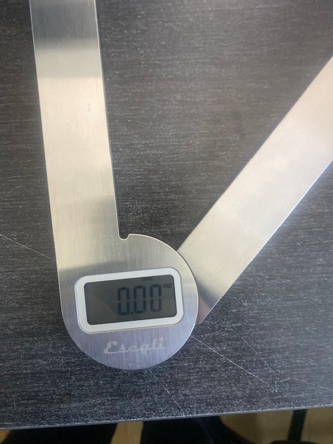 ESCALI F115 kitchen scale Pre-owned new battery used very little gallery