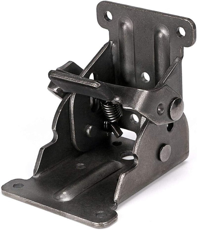 Table Leg Folding Brackets, Foldable Hinge Hardware, Self- Lock Extension Colla gallery