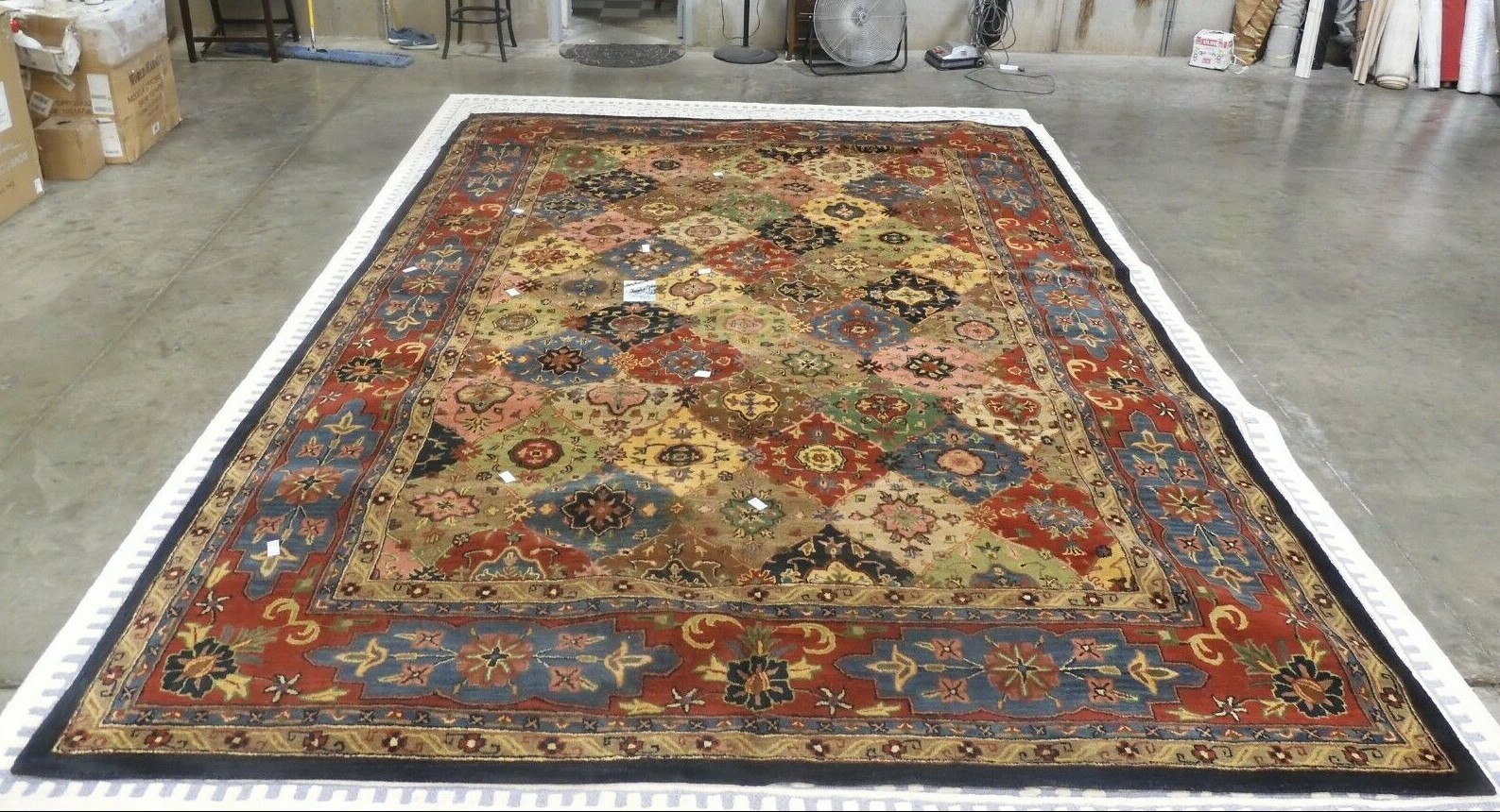 RED / MULTI 11' X 16' Hole in Rug, Reduced Price 1172612434 HG926A-1116 gallery