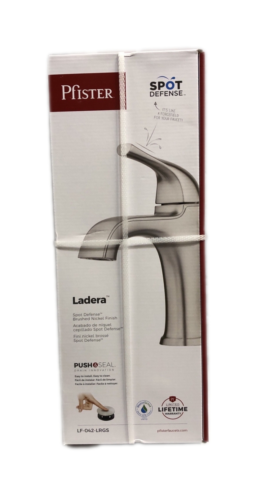 Pfister Ladera Single-Hole Single-Handle Bathroom Faucet Brushed Nickel gallery
