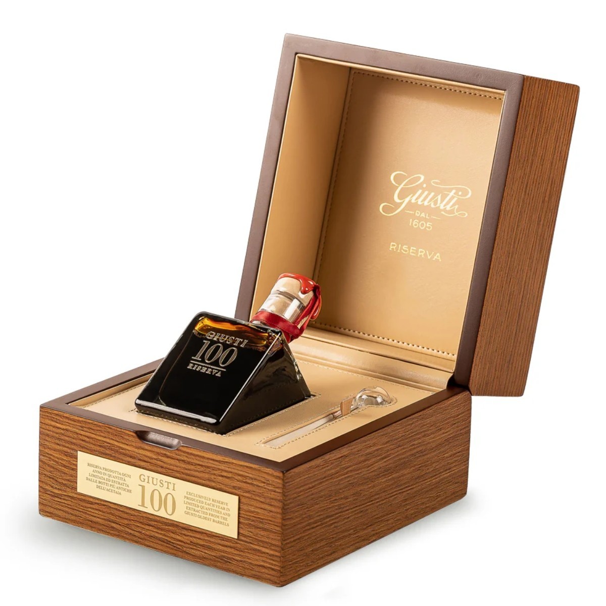 Giuseppe Giusti: Balsamic Vinegar Modena Luxury Reserve 100 years (100 ml) gallery