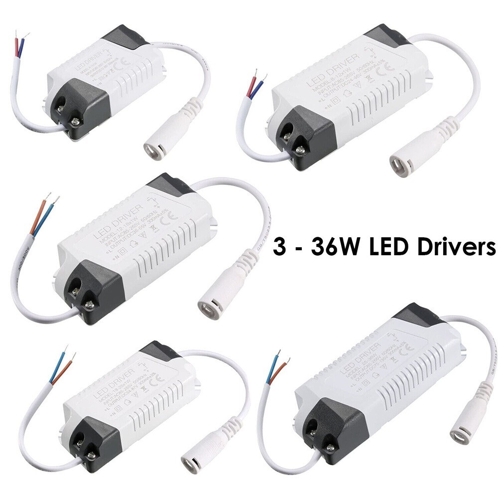 Premium LED Driver Power Supply Transformer AC85 265V for 12 18W LED Lights