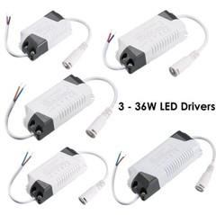 Premium LED Driver Power Supply Transformer AC85 265V for 12 18W LED Lights