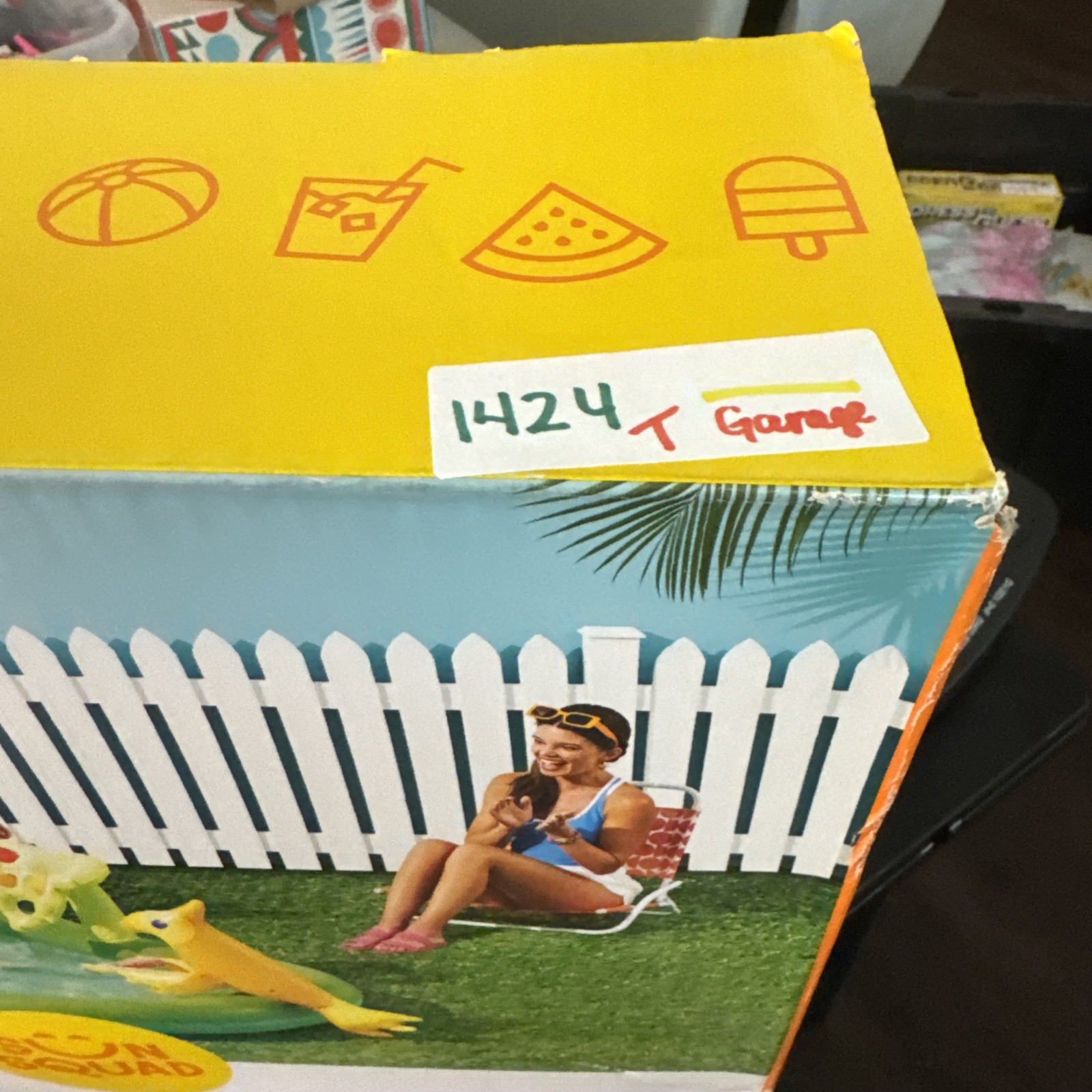 Sun Squad Inflatable Forest Above Ground Pool Kids Outdoor Party Play Center NIB gallery