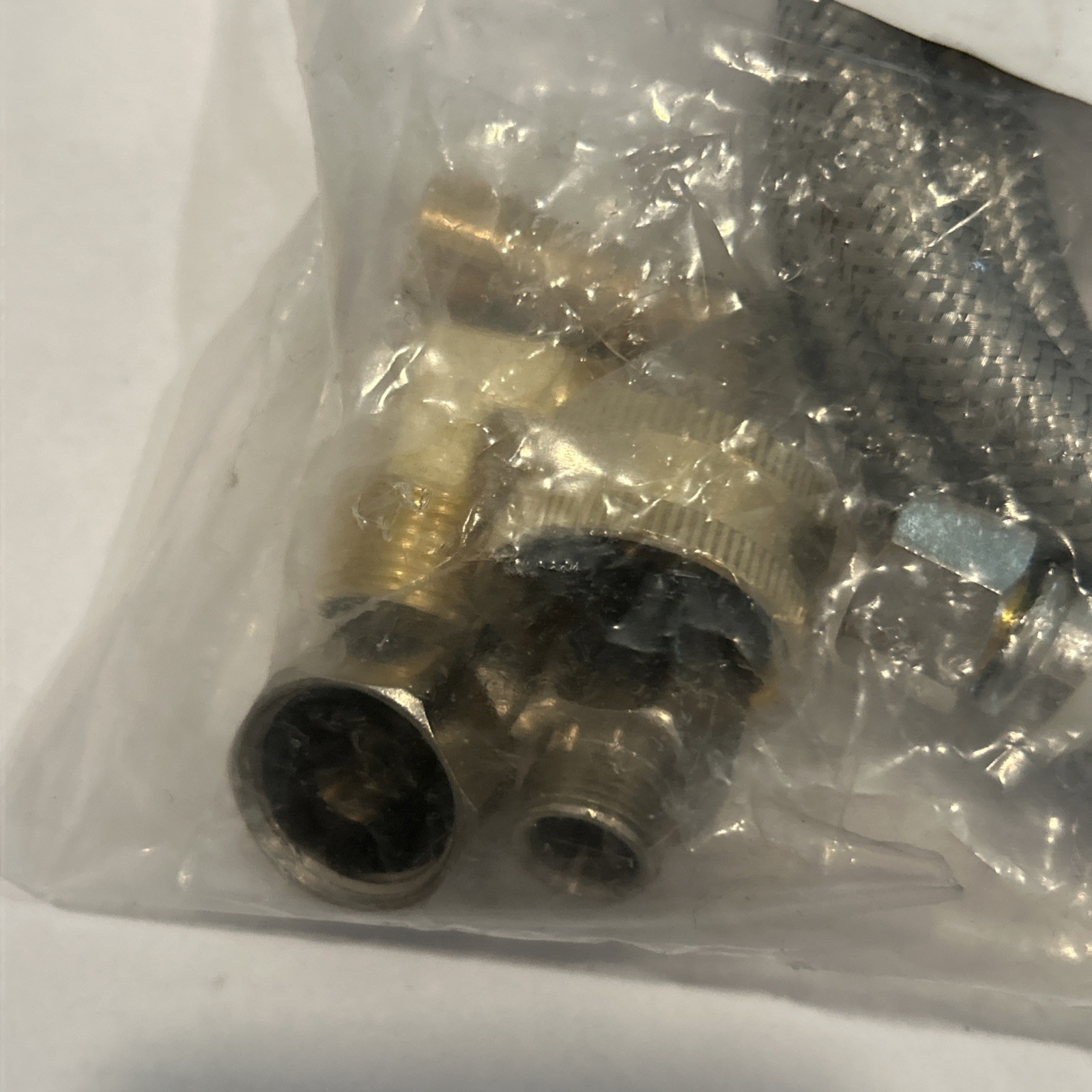 6' Dishwasher Installation Kit Braided Stainless Steel Supply Line gallery
