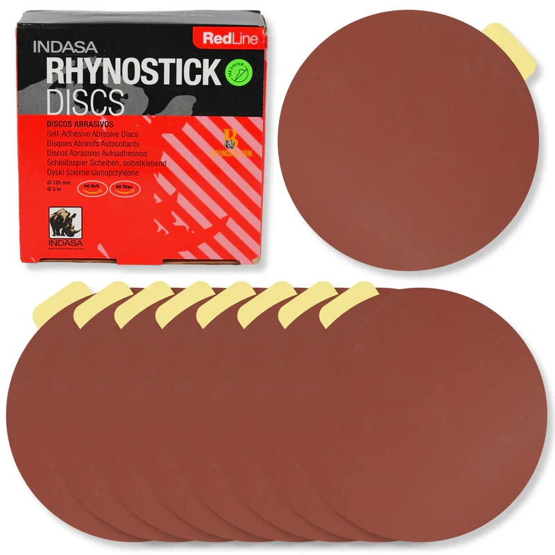 Clearance - 5" Indasa RedLine Discs Varieties - READ DESCRIPTIONS BELOW!!!! gallery