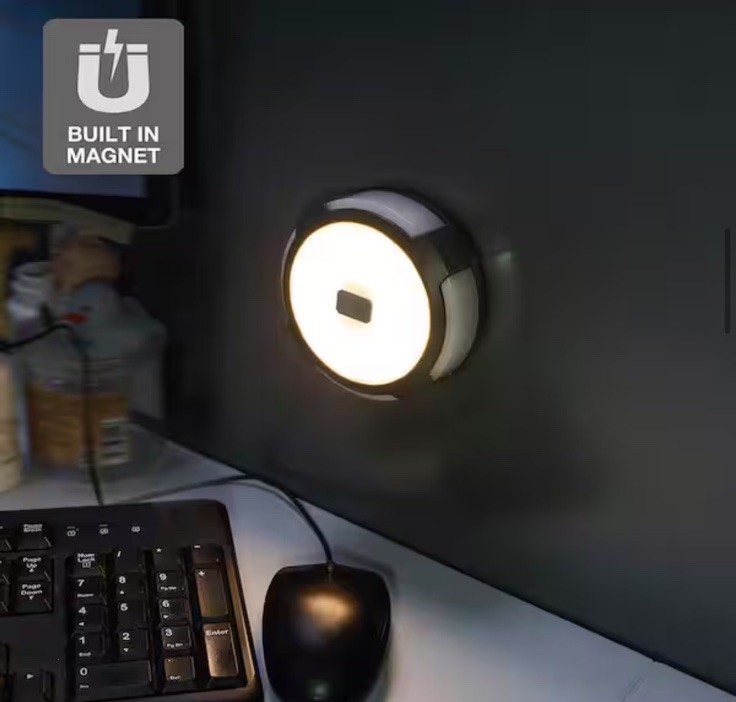 Defiant 250 Lumen 2-in-1 Rechargeable Utility Light w String Light LED gallery