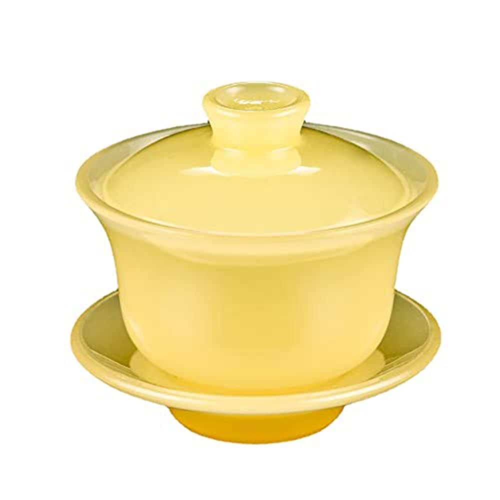 150ml Chinese Dehua Jade Porcelain Tea Cup Master Cup Kung Fu Tea Set Gaiwan gallery