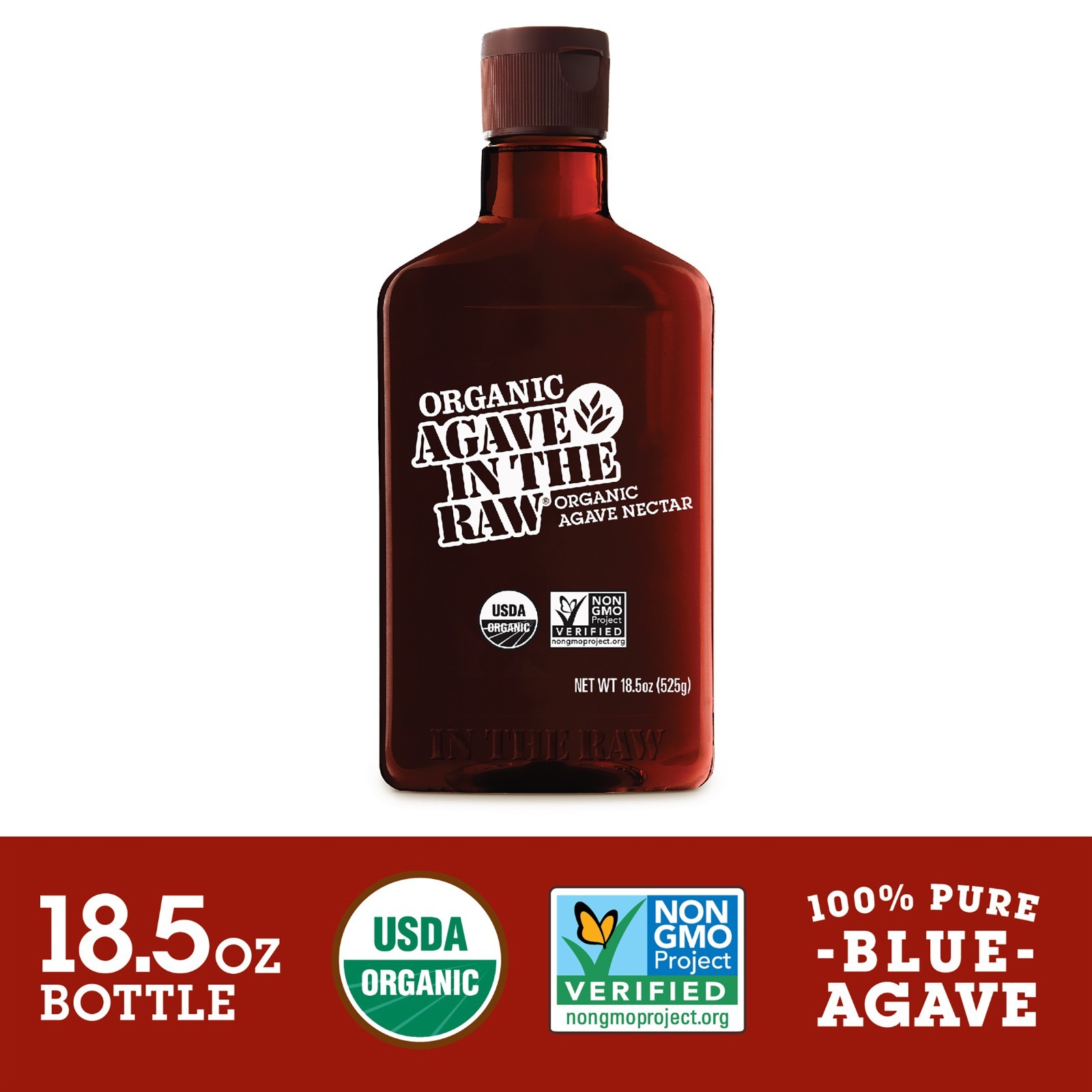 Agave In The Raw Organic Agave Nectar, Honey Substitute 18.5 oz gallery