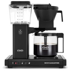 Effortless Brewing with Moccamaster 40 oz Drip Coffee Maker – Quiet & Automatic