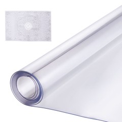 VEVOR PVC Table Protector 36×54 Inch Clear Plastic Desk Protector 1.5mm Thick