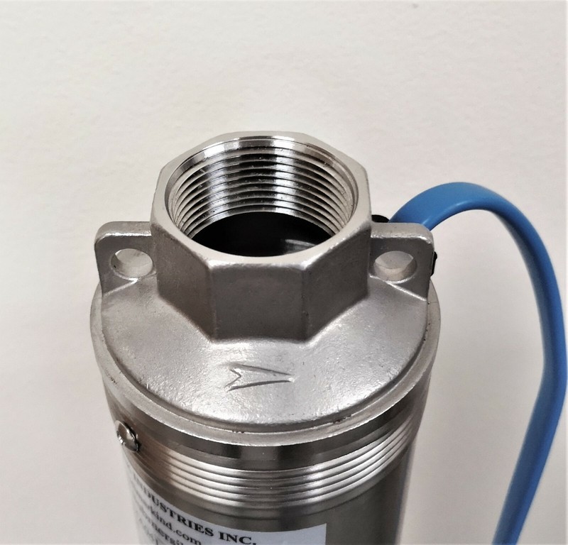 Submersible Pump, Deep Well, 4", 3HP/230V, 625', all S.S. Hallmark Industries gallery