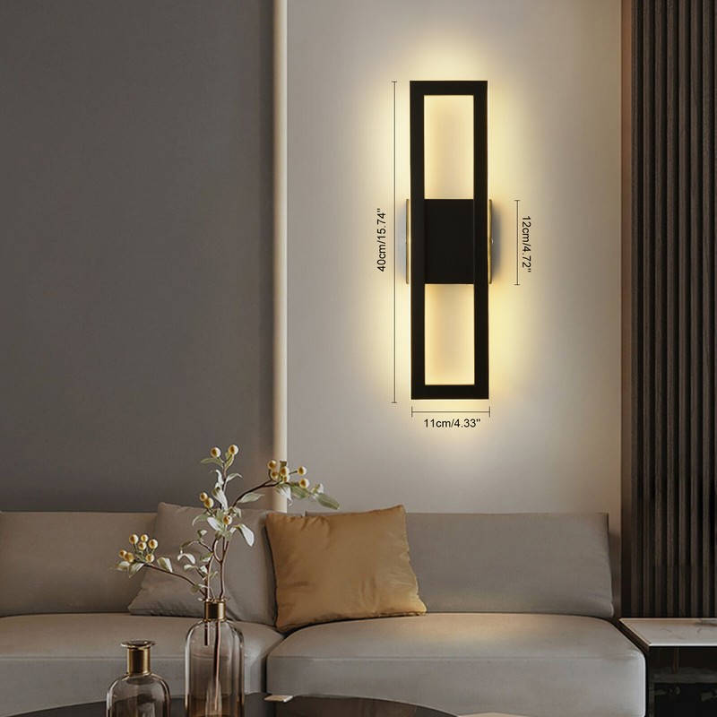 LED Wall Light Indoor Cube Modern Bedroom Living Room Wall Sconce Lamp Dimmable gallery