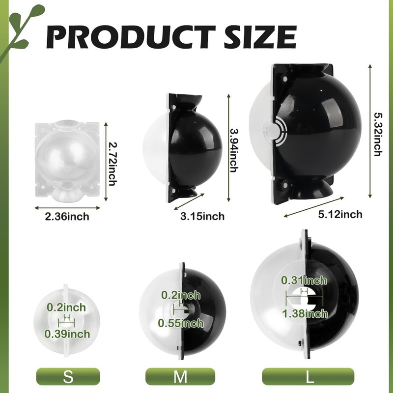 Tree Root Growing Box - Air Layering Pods Propagation Kit, Reusable Grafting Bal gallery