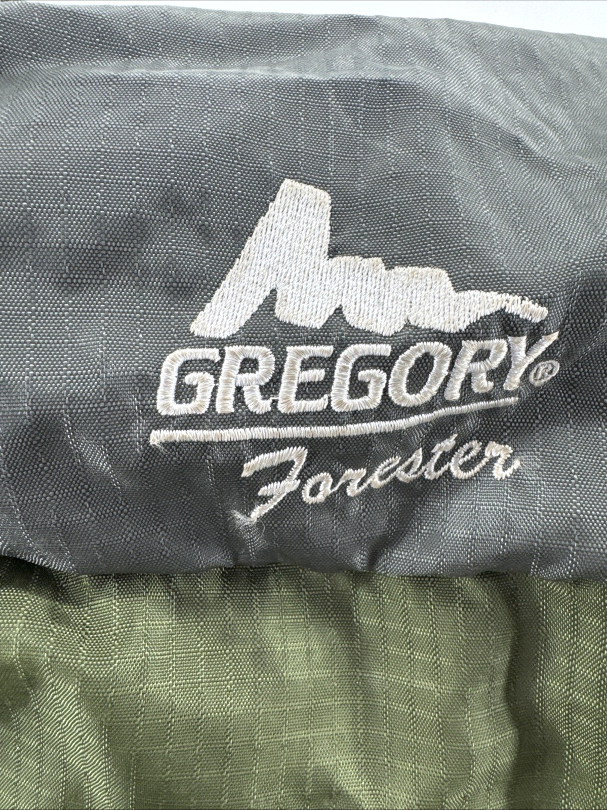 Gregory Forester Hiking Backpack Size XS Green/Gray with Internal Frame Top Load 2