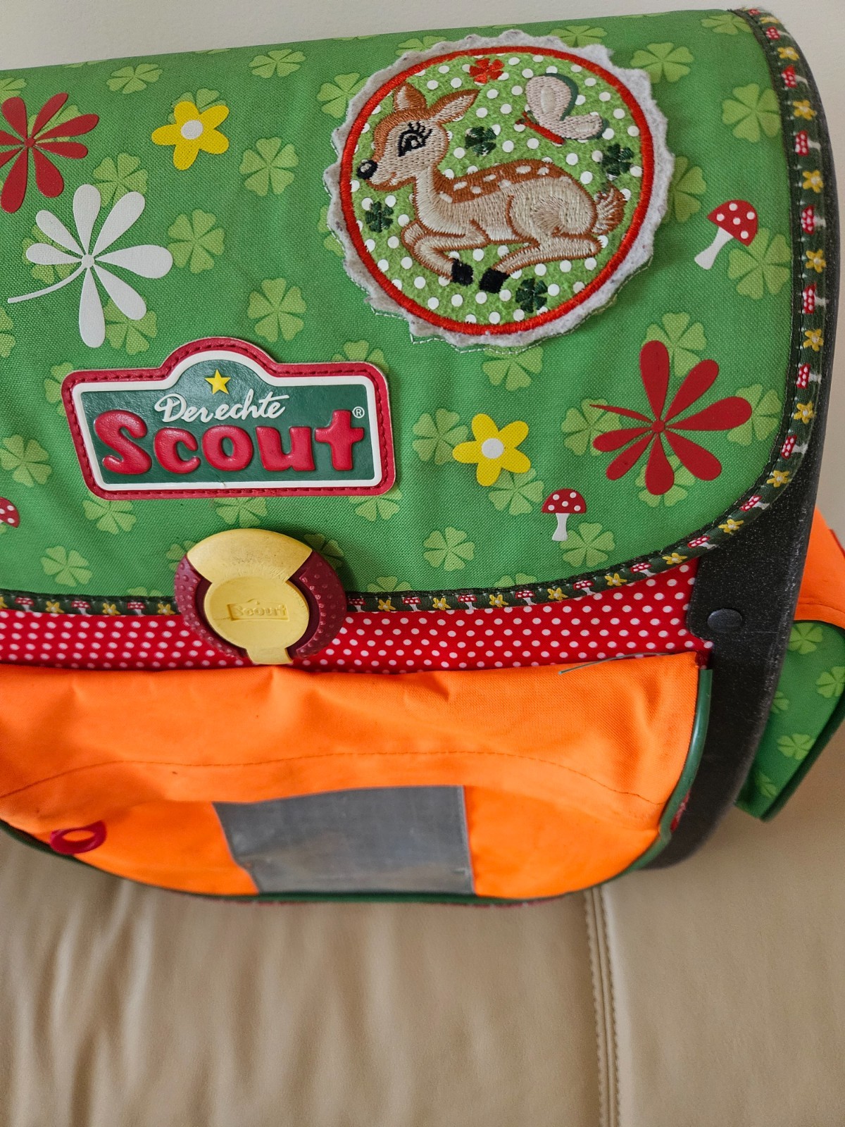 Deretche Scout Backpack In Great Condition. MeasureHeight 14"  Length13" Width7" 3
